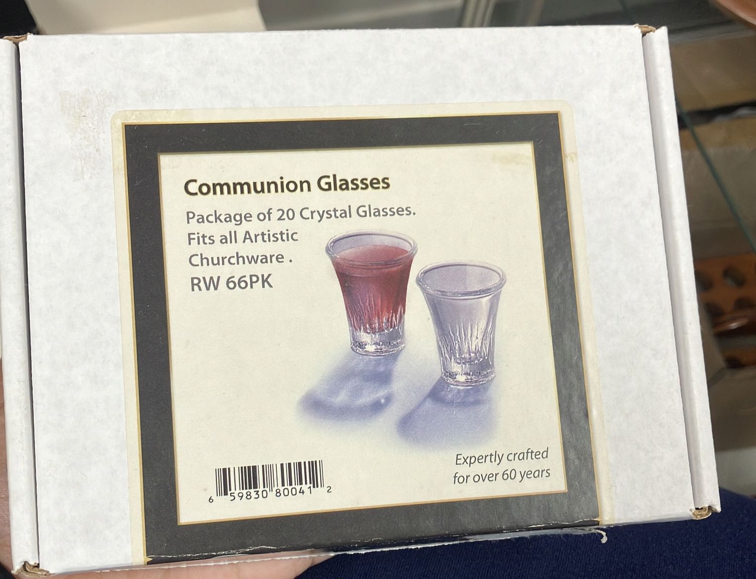 Communion Glasses.