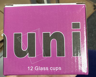 Communion Glasses (Pack of 12) 40ml.