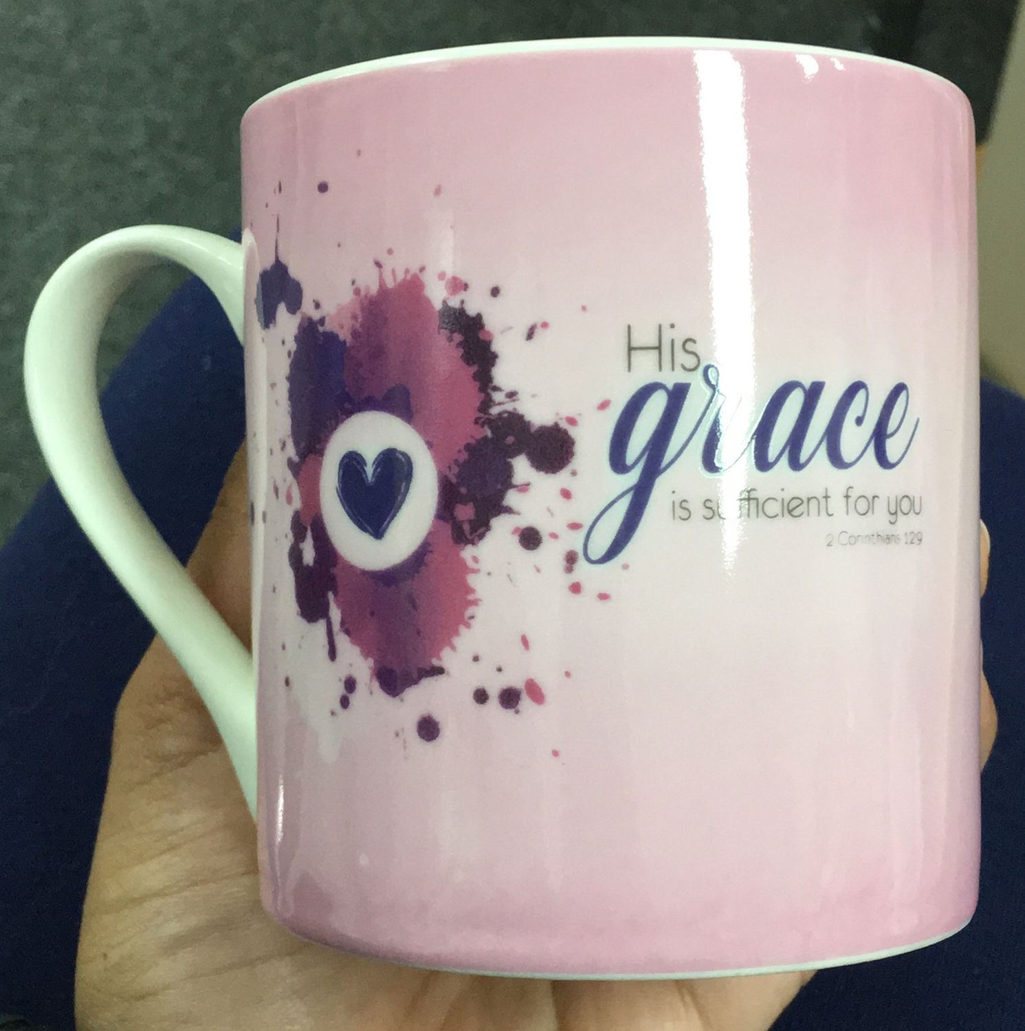 Mug Grace Sufficient for You w/Box.