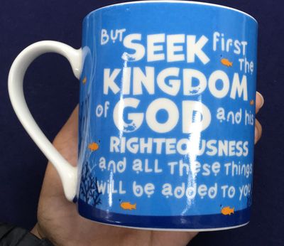 MUG SEEK FIRST THE KINGDOM
