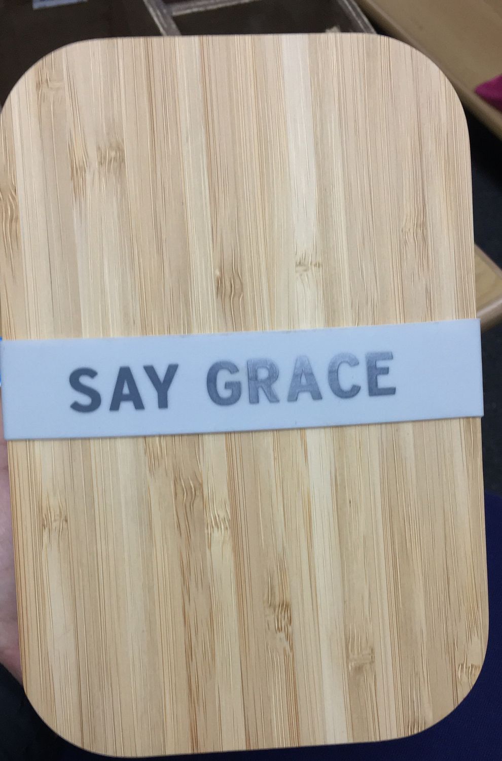 Lunch Box Say Grace.