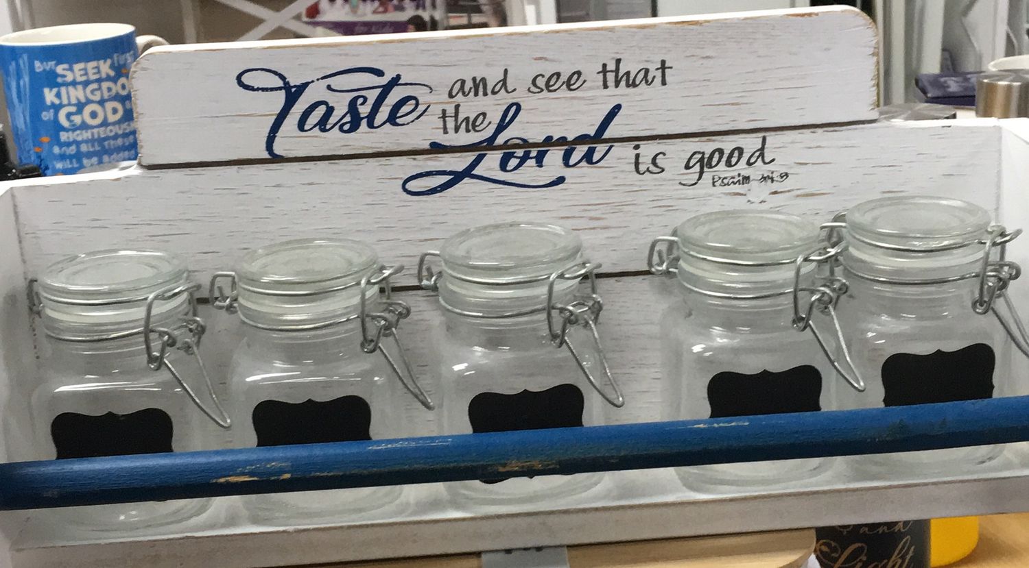 Storage Jars Taste &amp; See 5 set.
