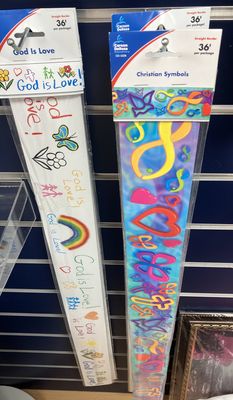 Christian Symbols Boarder.