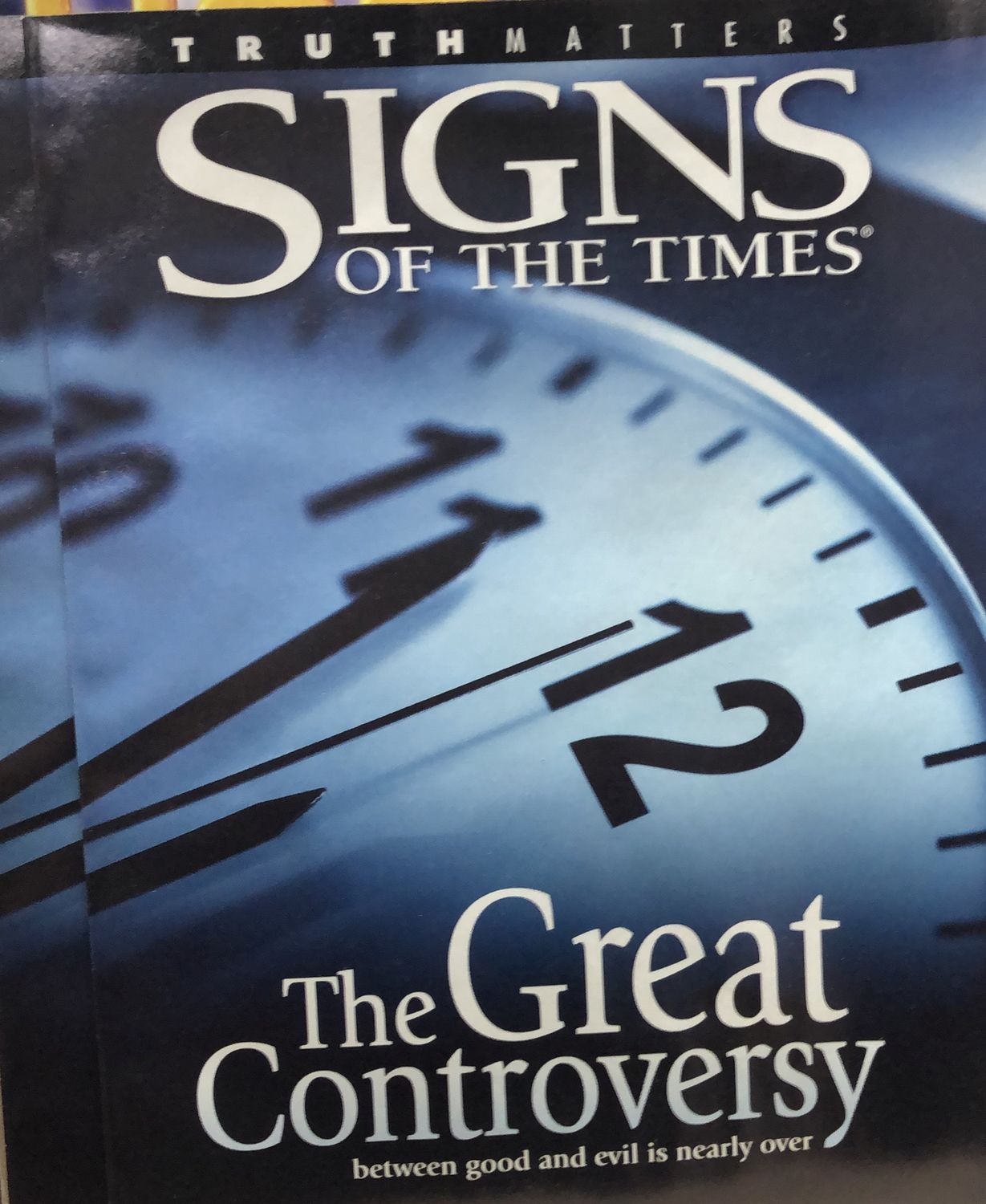 Signs Spec- Great Controversy