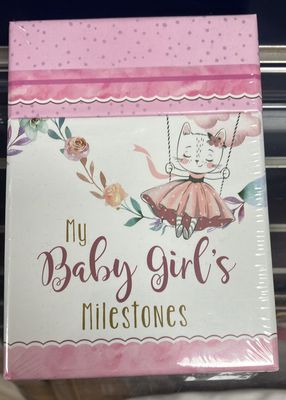 My Baby Girl’s Milestone Pink Boxed.