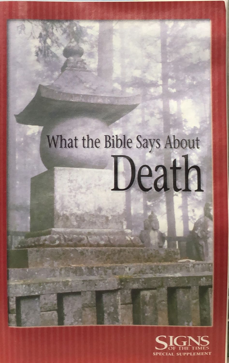 Signs - What The Bible Says - Death