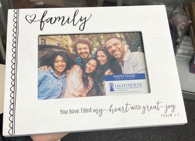 Family Frame Psalm 4:7.