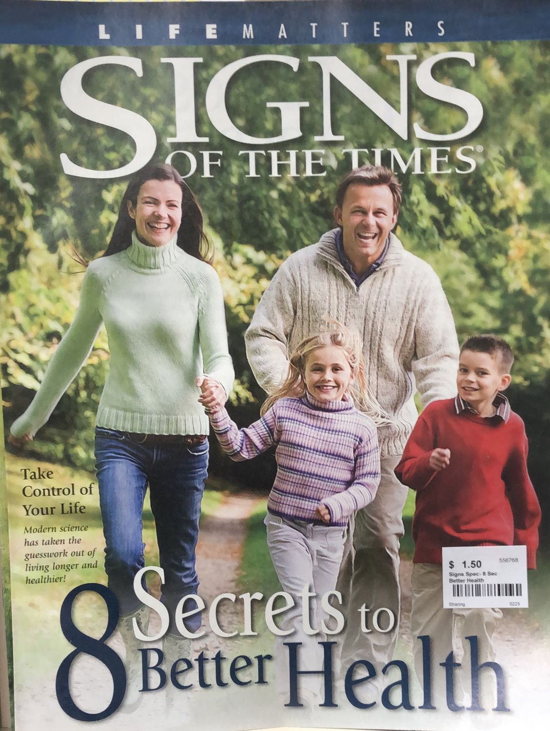 Signs Spec- 8 Sec Better Health