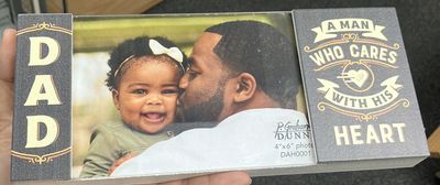 Photo Frame Dad A Man Who Cares With His.