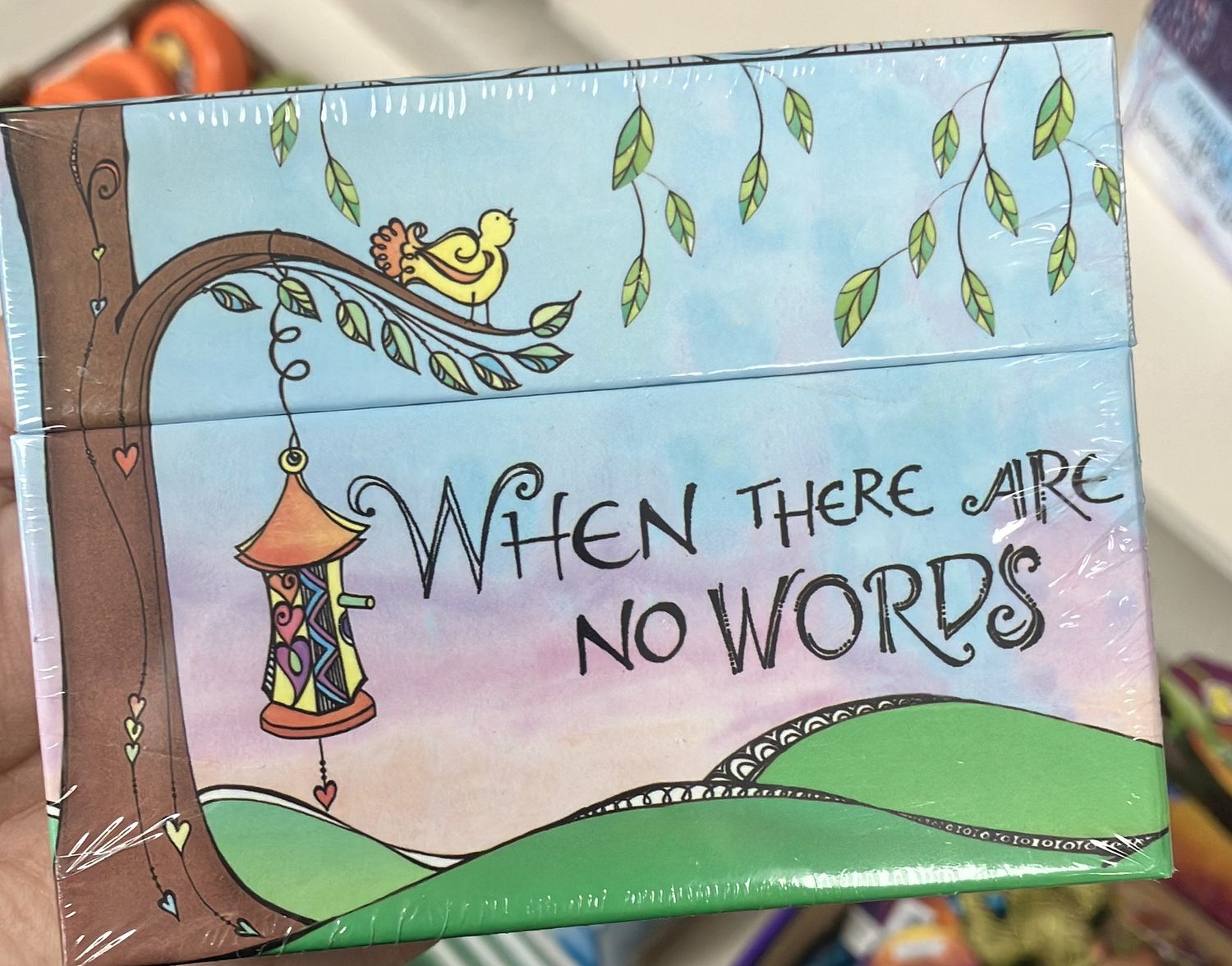 Boxed Cards to Colour When There Are No.