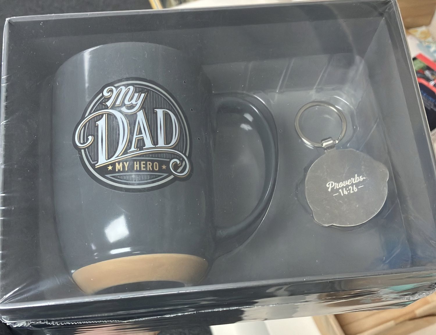 My Dad gift set - Cup and Key ring.
