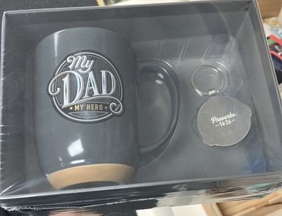 My Dad gift set - Cup and Key ring.