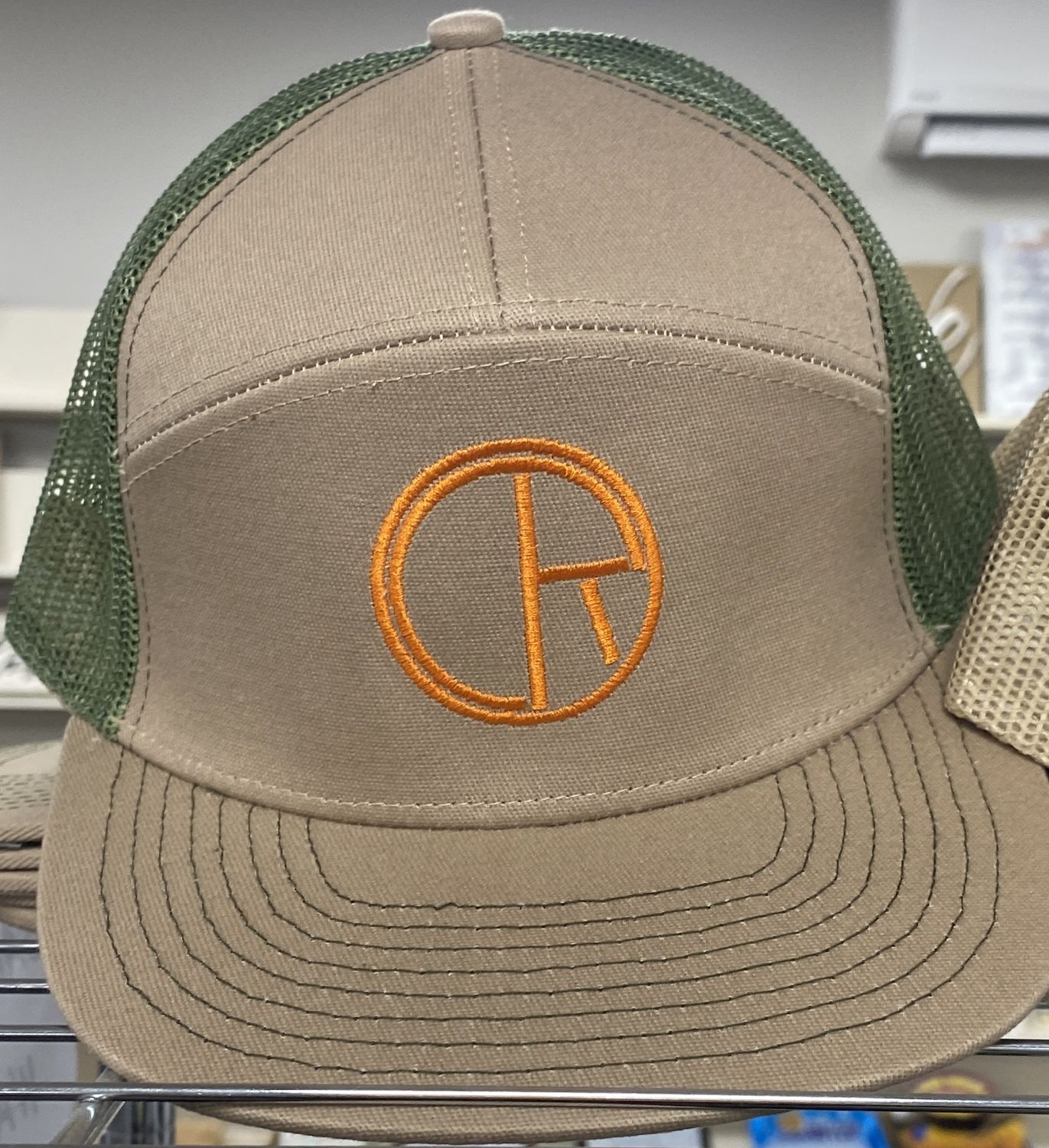 CAP SNAP BACK ORA DESIGN GREEN/BEIGE 