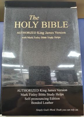 KJV Bible Mark Finley Bonded Leather