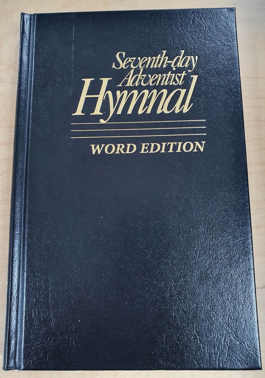 SDA HYMNAL Words Only Hardcover Black