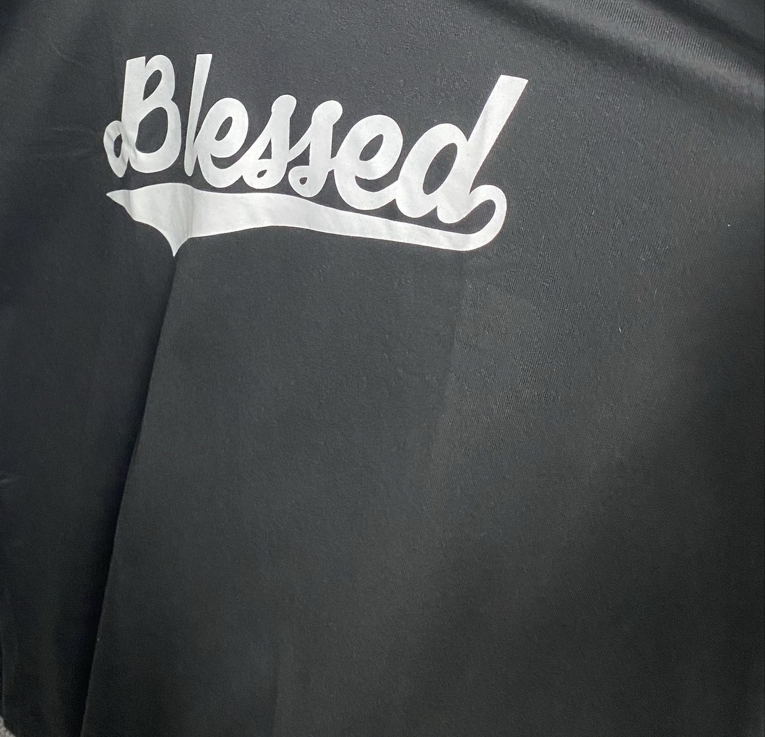 Tshirt Blessed Black 2XL
