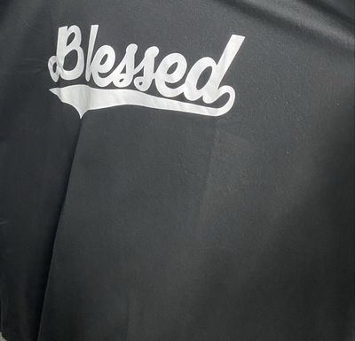 Tshirt Blessed Black 2XL