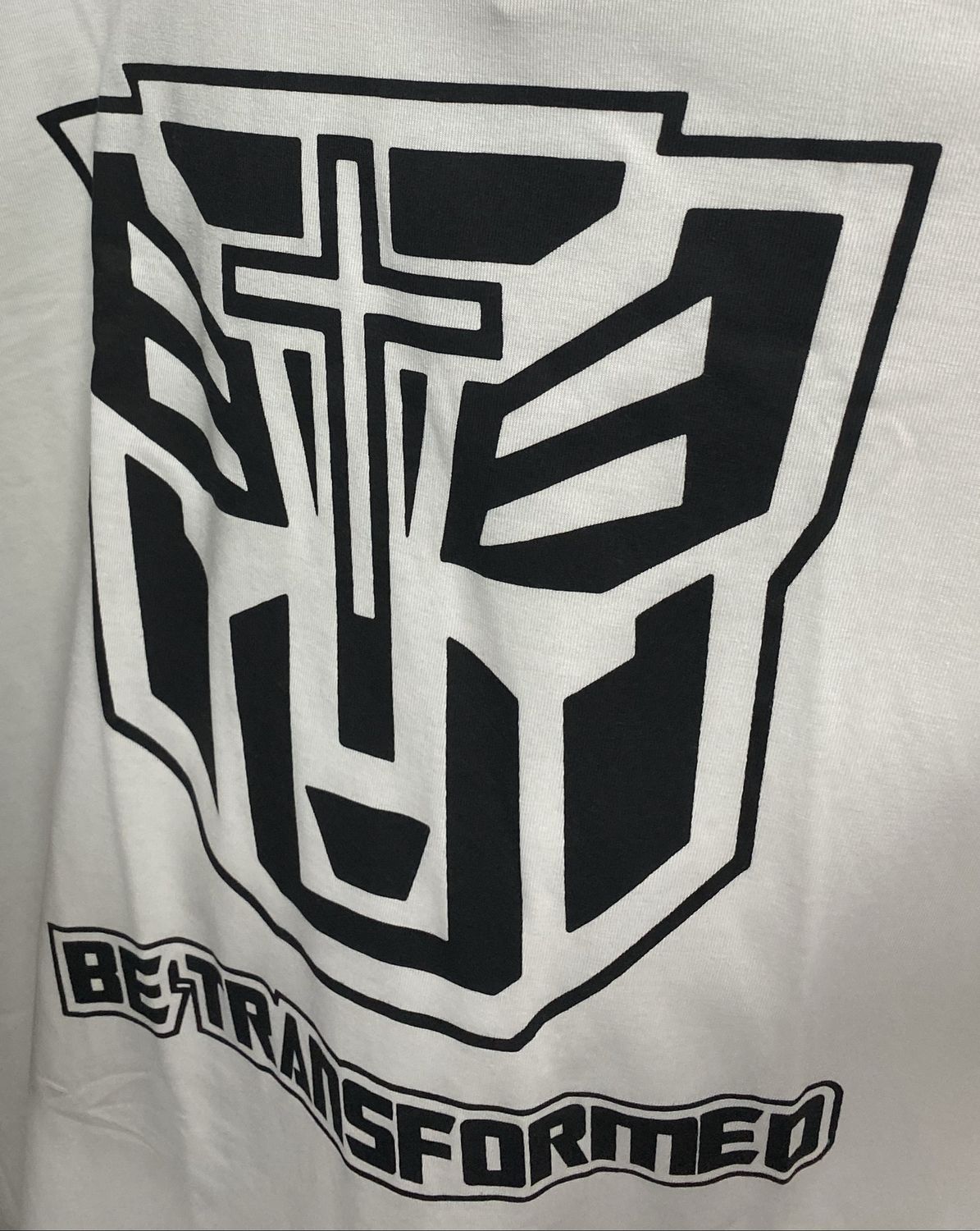 Tshirt KIDS Be Transformed White 2YR
