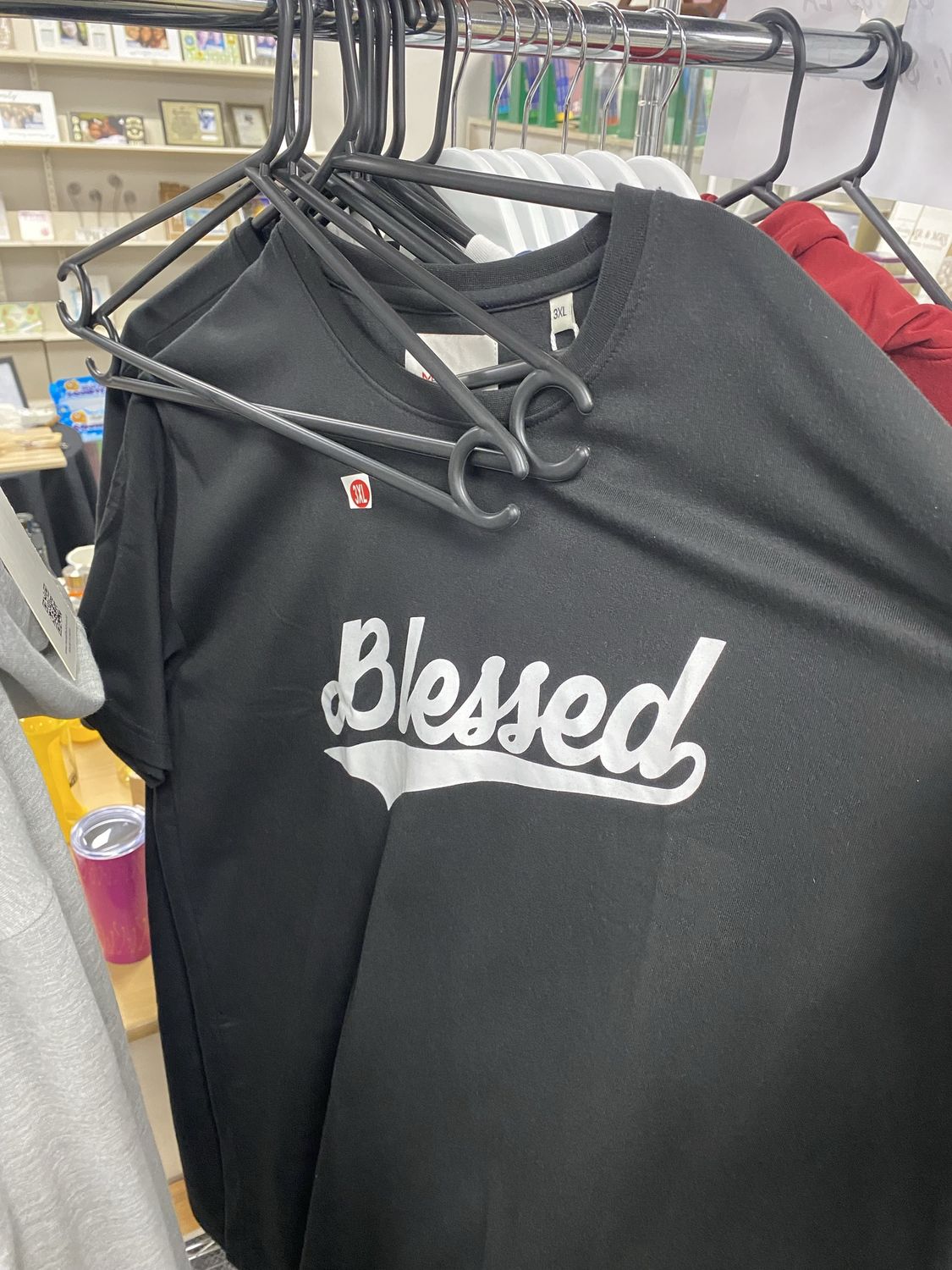 Tshirt Blessed Black 3XL
