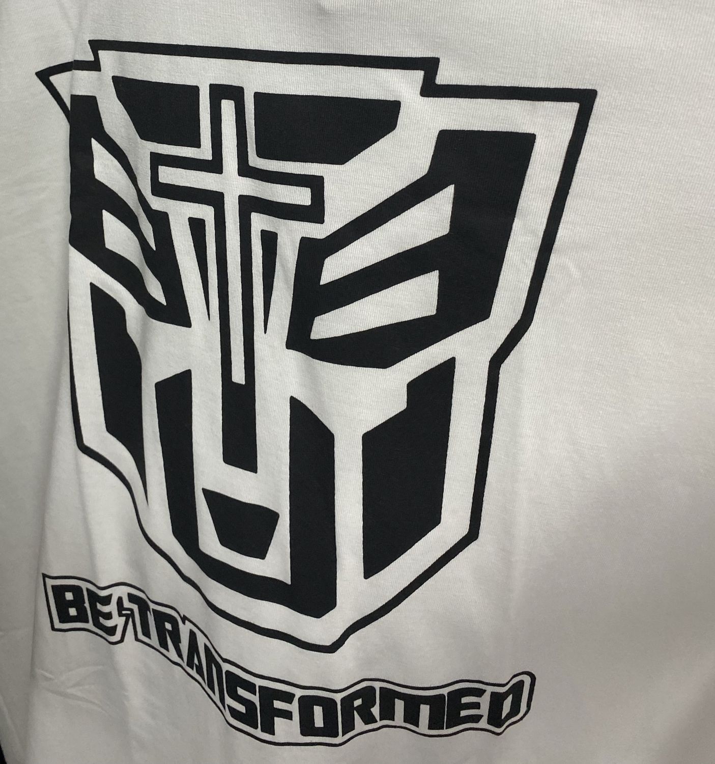 Tshirt KIDS Be Transformed White 4YR