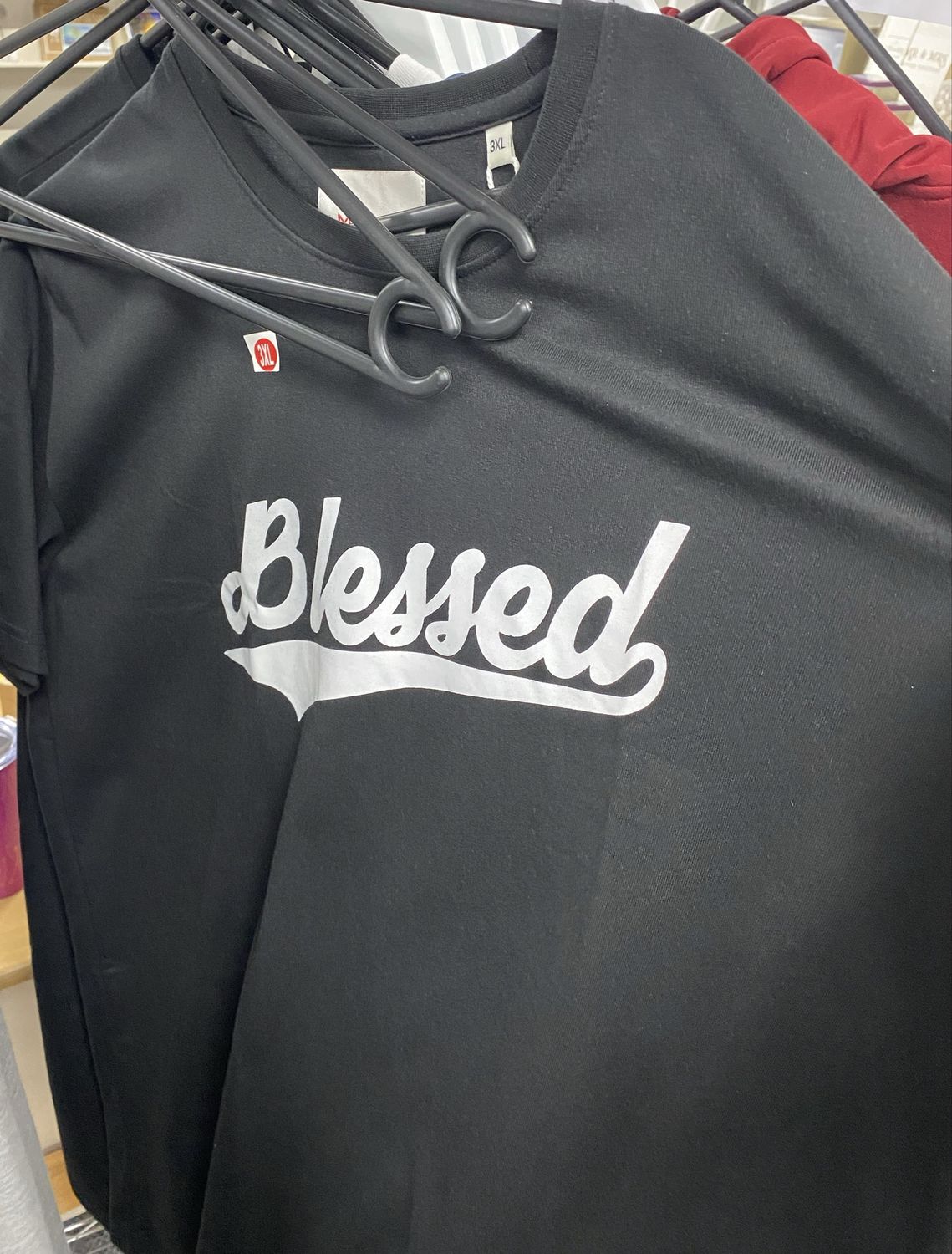 Tshirt Blessed Black MED