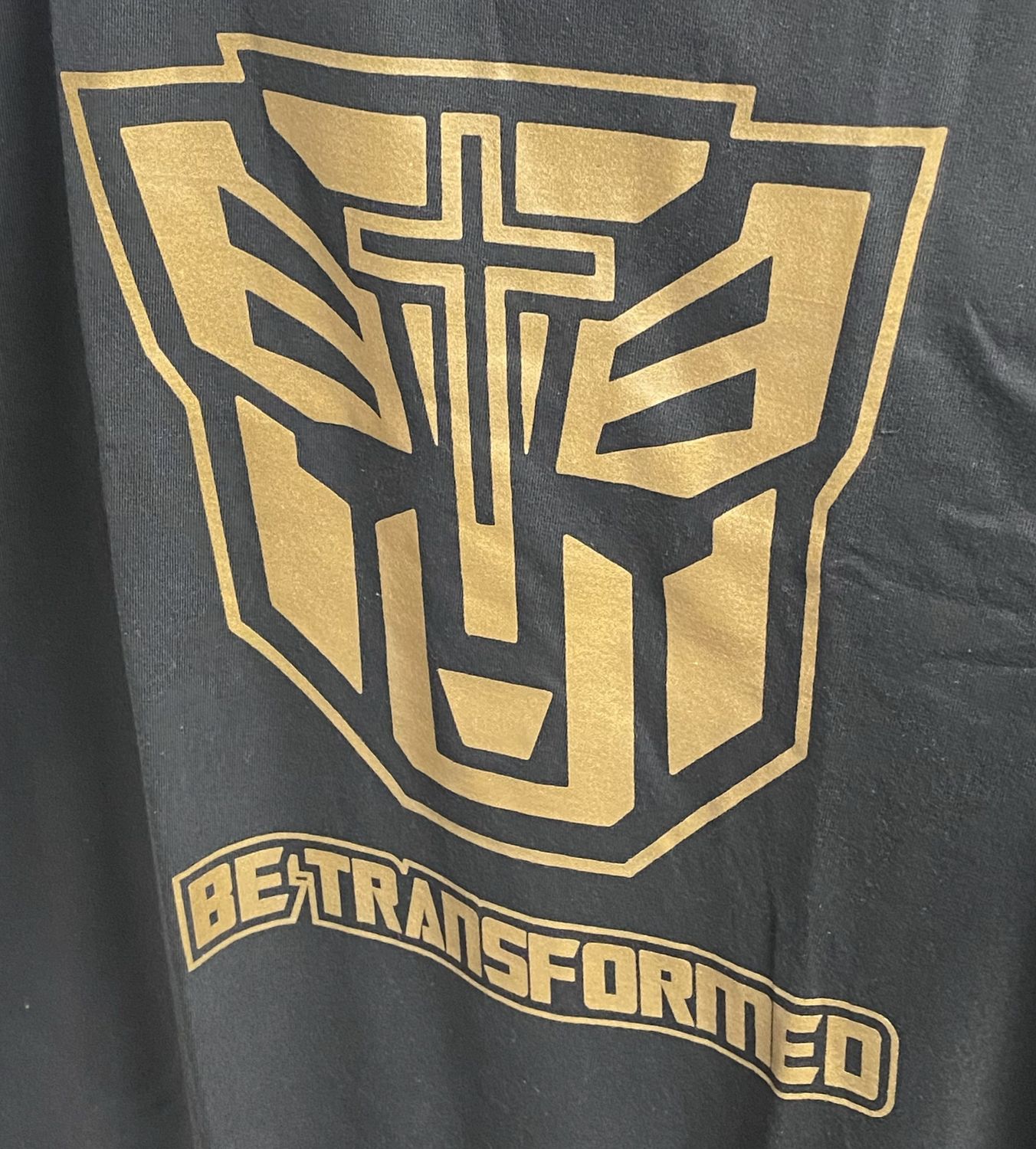 Tshirt KIDS Be Transformed Black 2YR