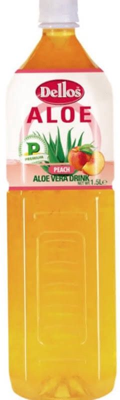 Dellos Aloe Vera Drink Peach 1.5L