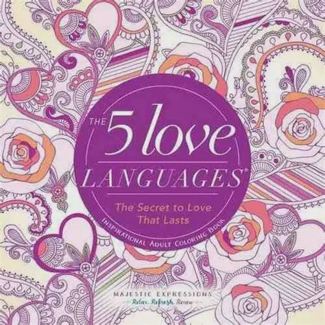 5 Love Languages Colouring Book