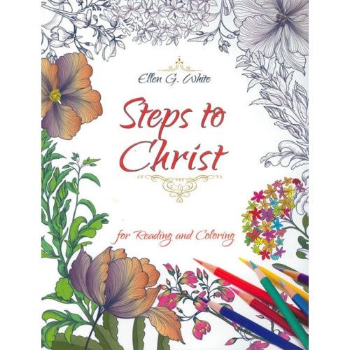 Steps to Christ Colouring Book OOP