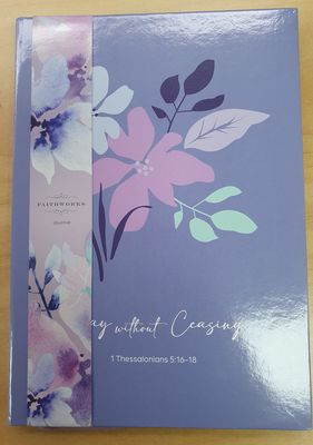 Journal Pray Without Ceasing Violet