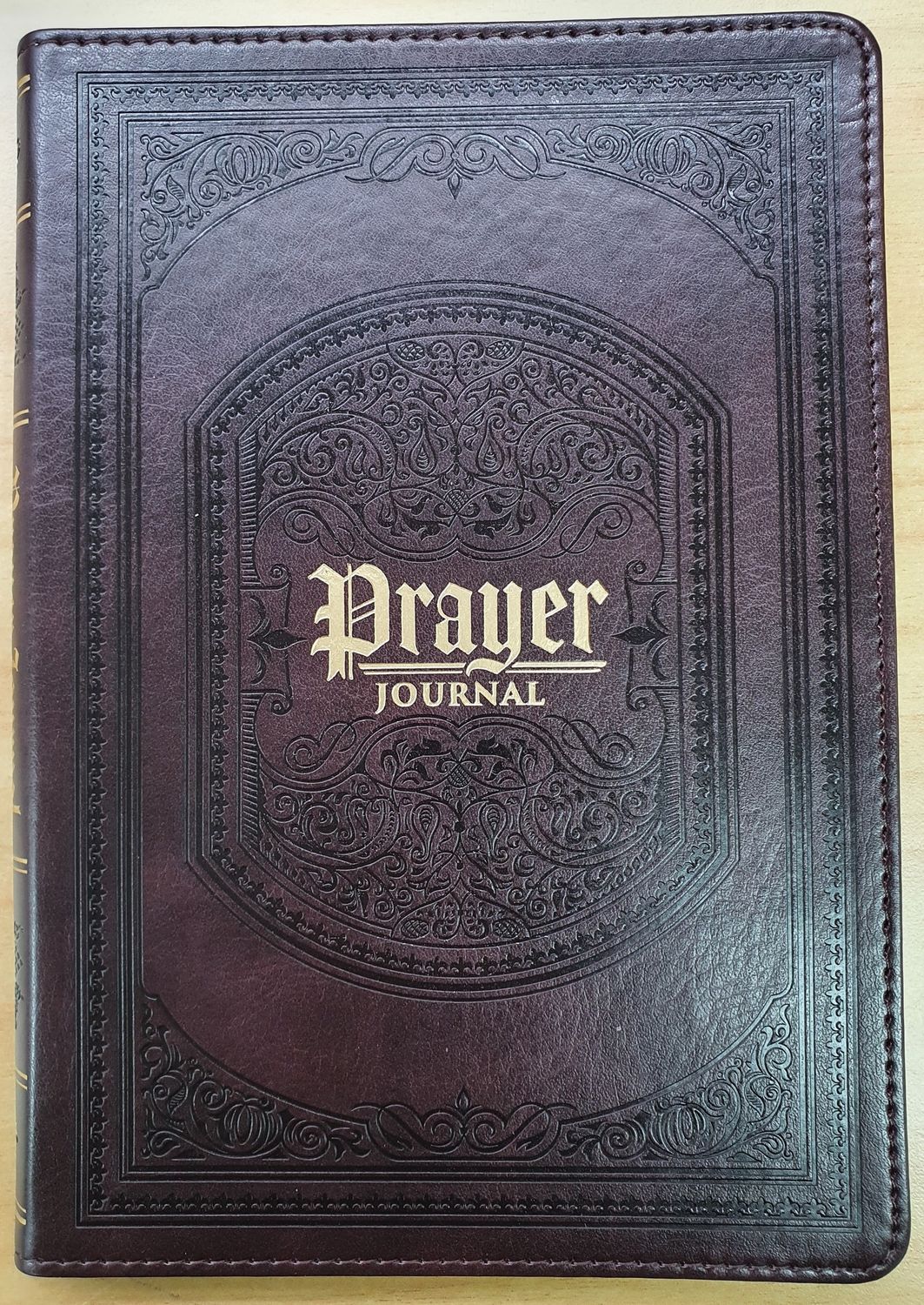 Prayer Journal Luxleather Dark Brown