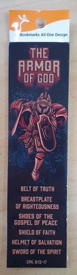 Bookmark Armor of God 10 pack