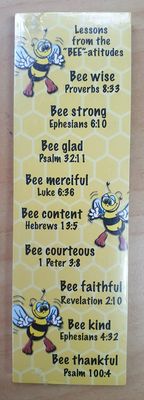 Bookmark Bee Attitudes 25 pack