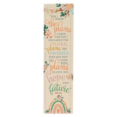 BMK I Know The Plans Peach Floral (10 Pack)