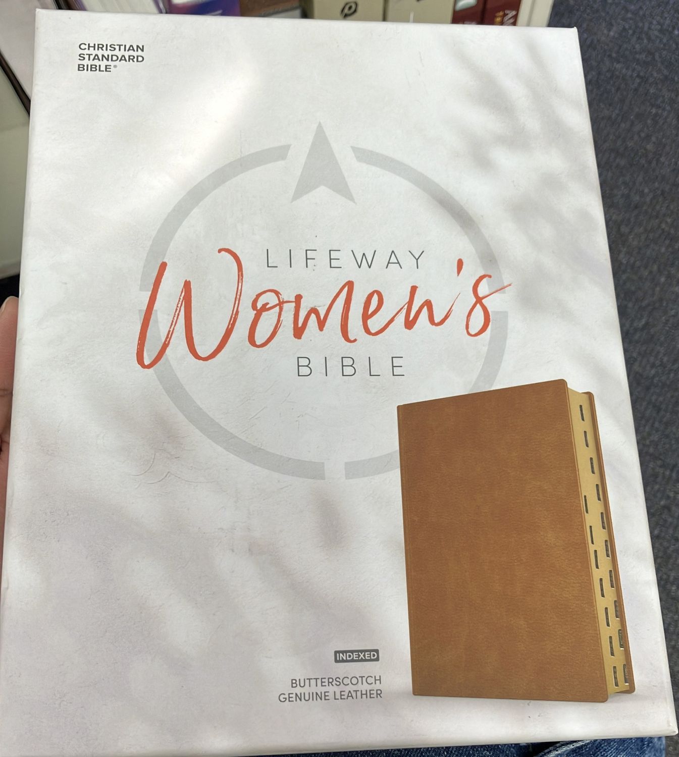 CSB LW Womens Bible Index G/L Butterscot