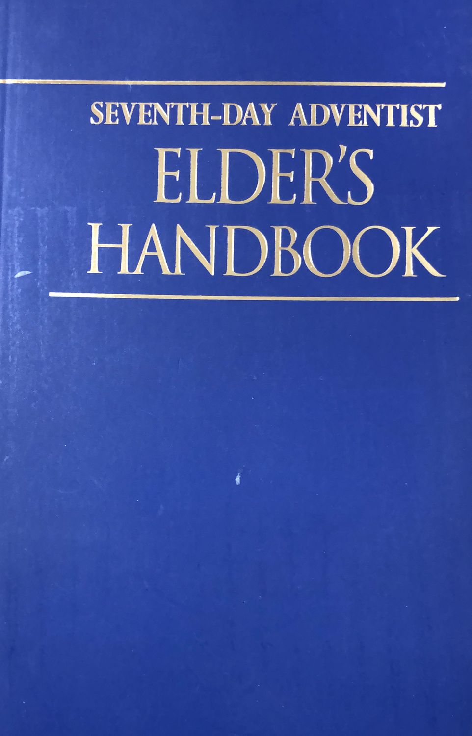 Elders Handbook 2017 PA