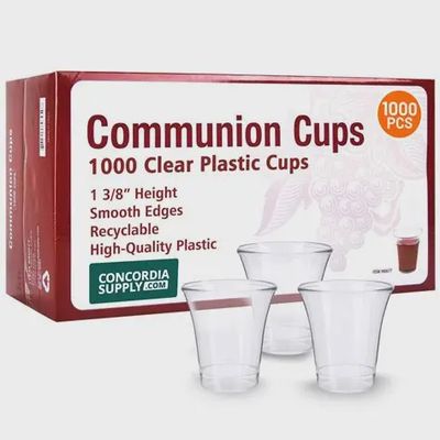 Communion Cups Plastic 1000