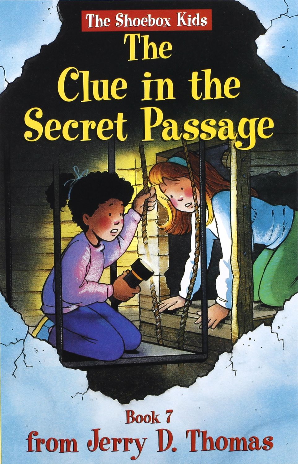 CLUE IN THE SECRET PASSAGE - SHOEBOX 7