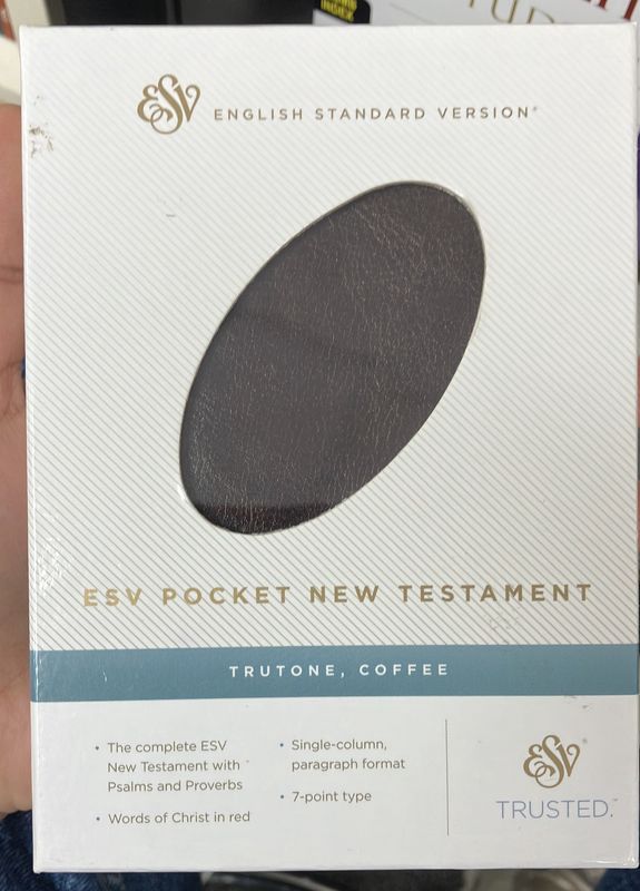 ESV NT+Psalm/Proverbs Pocket Coffee