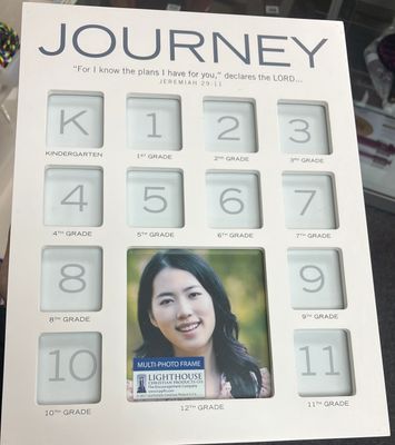 Journey through the years photo frame