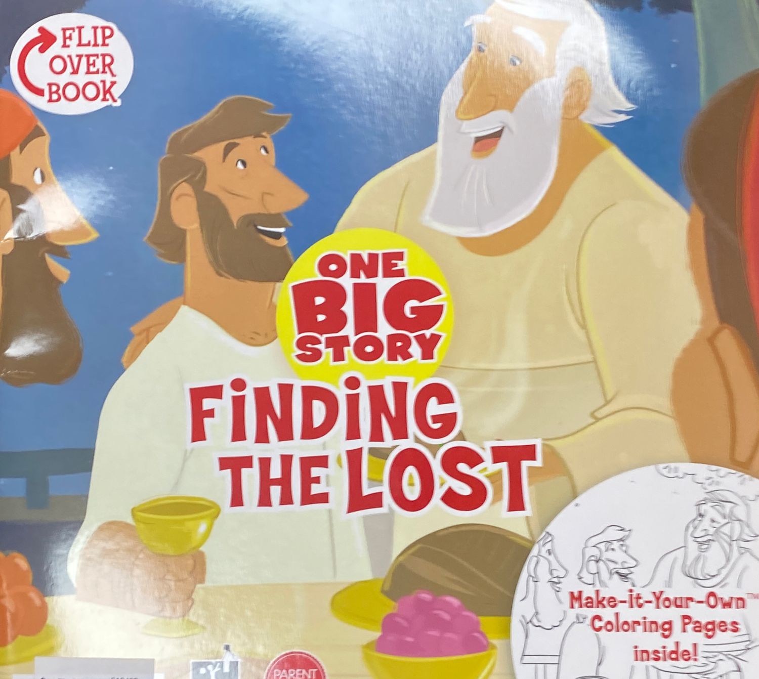 Jesus Miracle Finding the Lost Flip Over