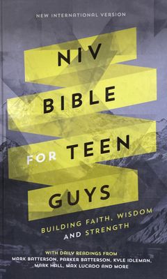 NIV Bible for Teen Guys HC