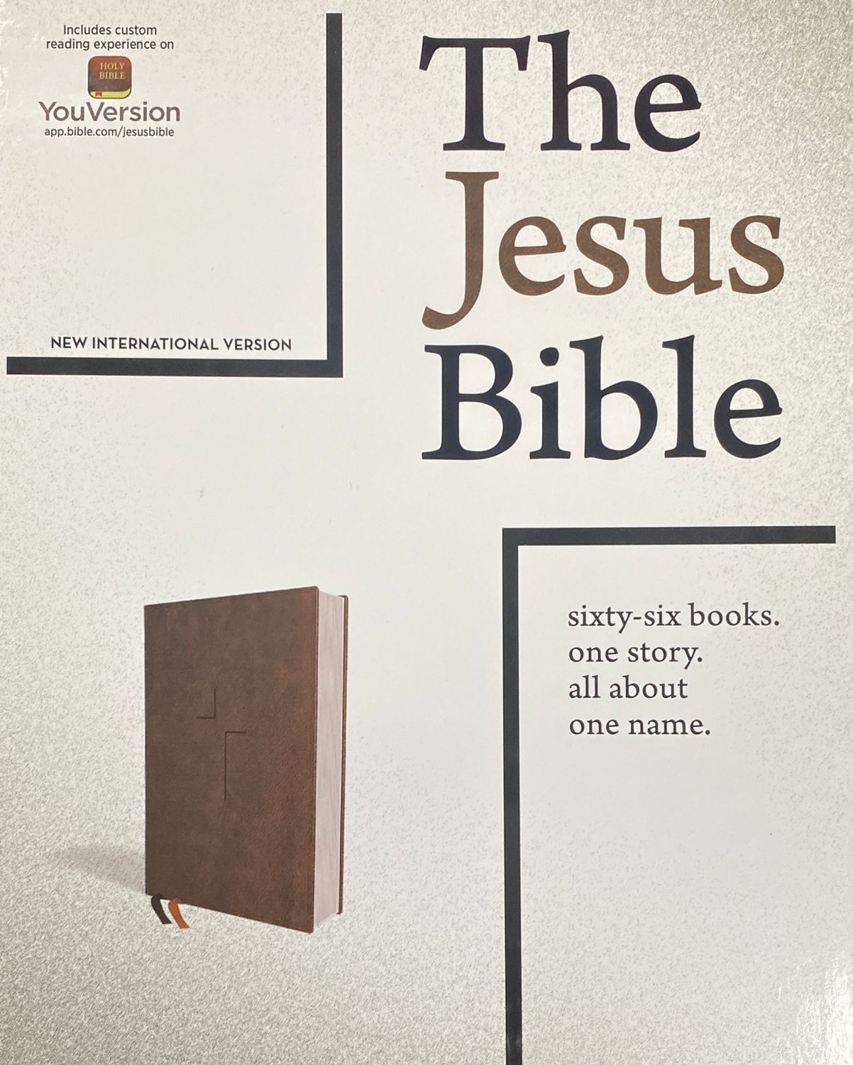 NIV Jesus Bible Brown I/L