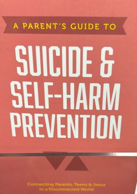 Parents Guide to Suicide &amp; Self Harm Pre