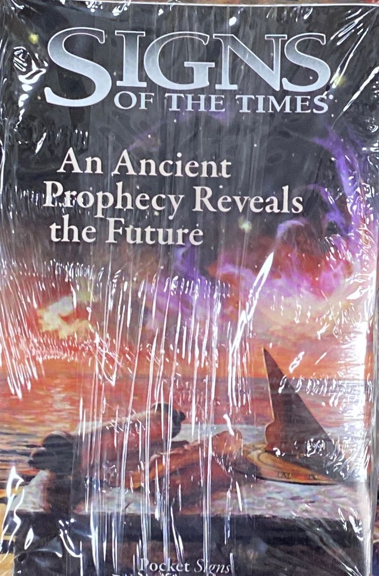 Signs Pock x 100 Ancient Prophecy Future (Tract)