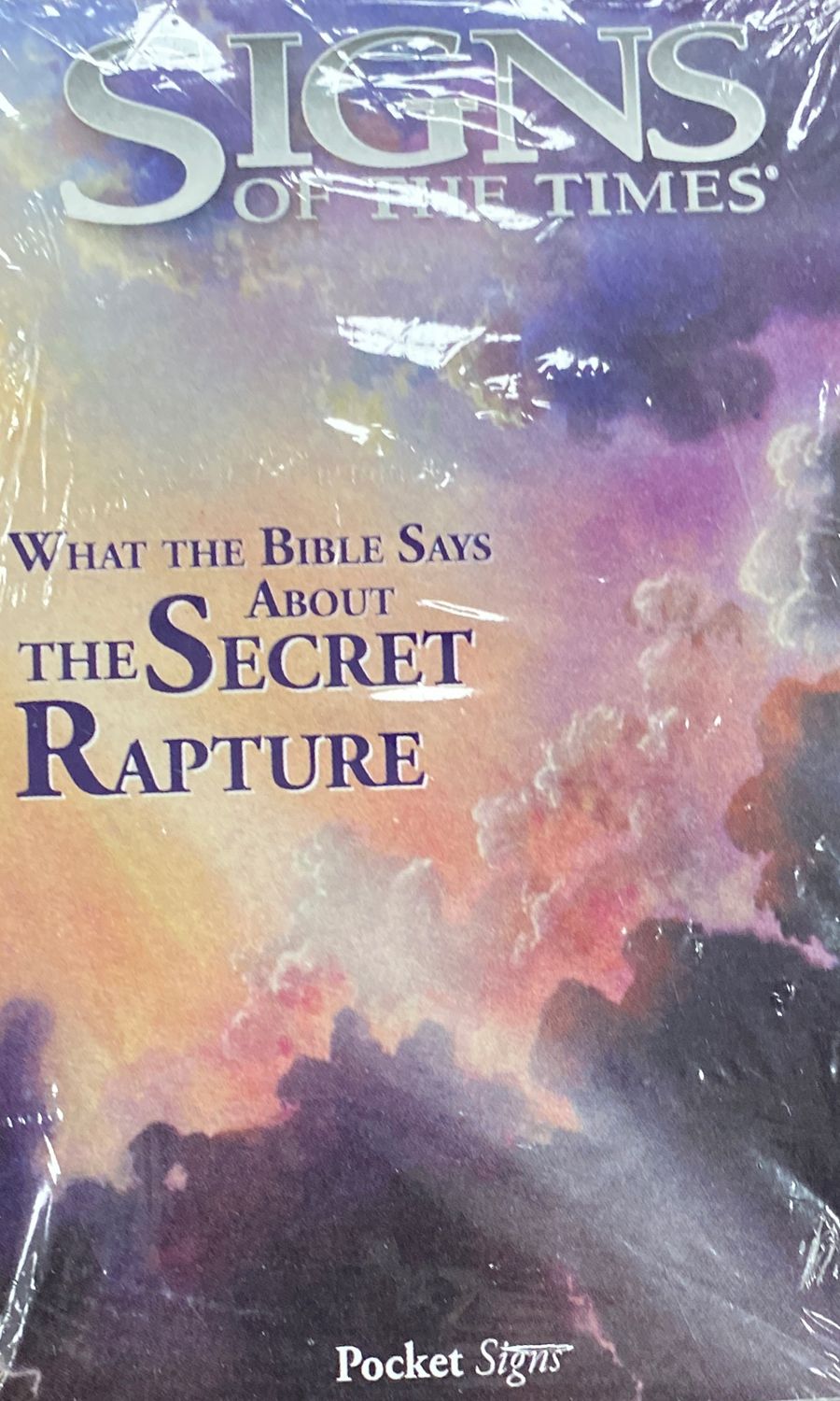Signs Pock x 100 Secret Rapture (Tract)
