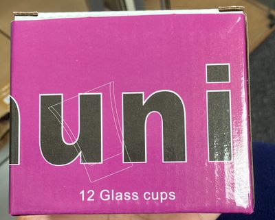Communion Glasses (Pack of 12) 40ml.