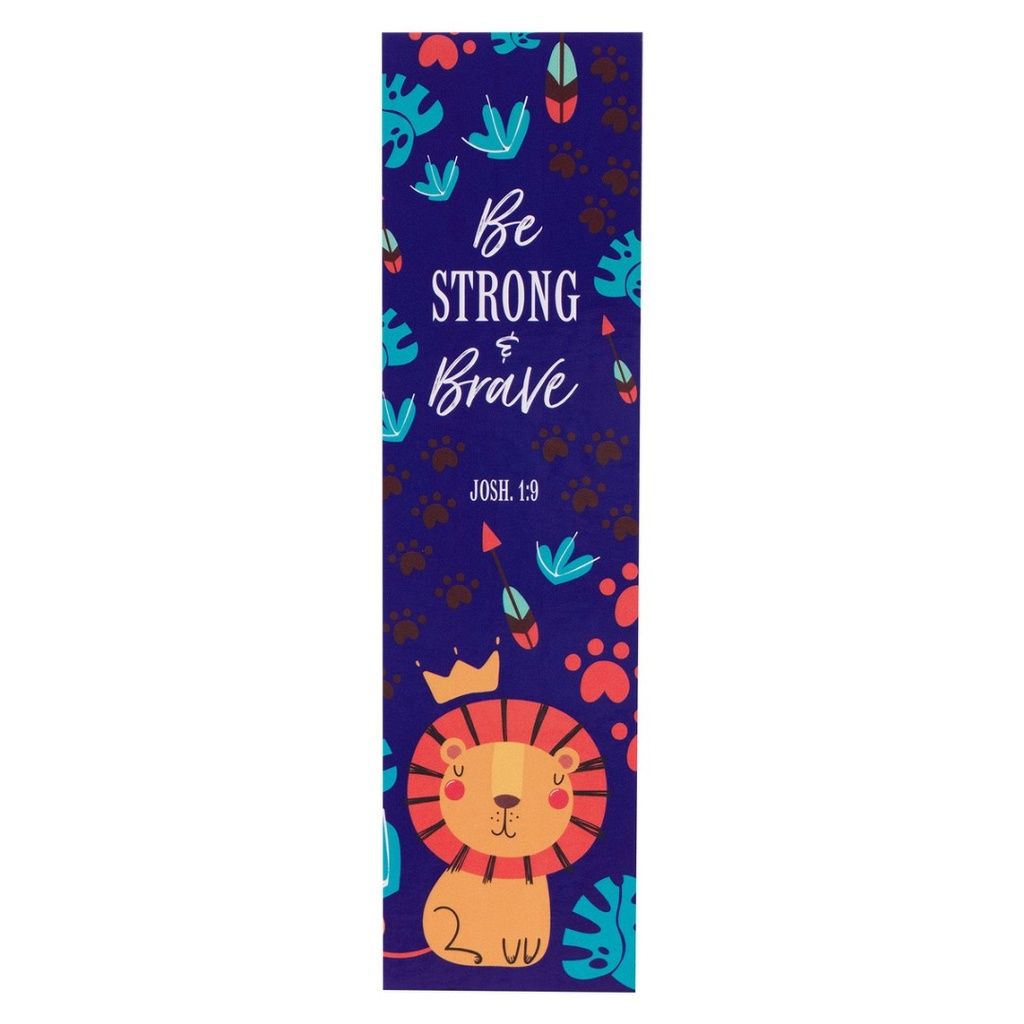 Bookmark Be Strong and Brave Lion (10 Pack)