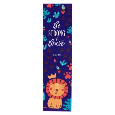 Bookmark Be Strong and Brave Lion (10 Pack)