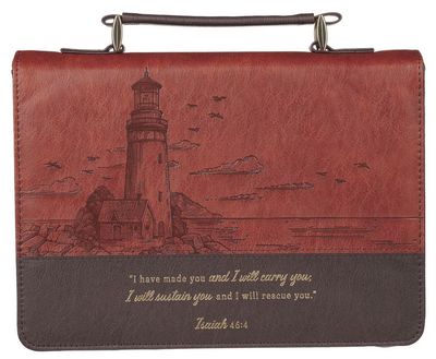 Bible Case Large I Have Made You Twotone Brown